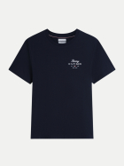 Tommy Hilfiger T-Shirt mit Logo-Print DW5-BLUE bei Robert Ley