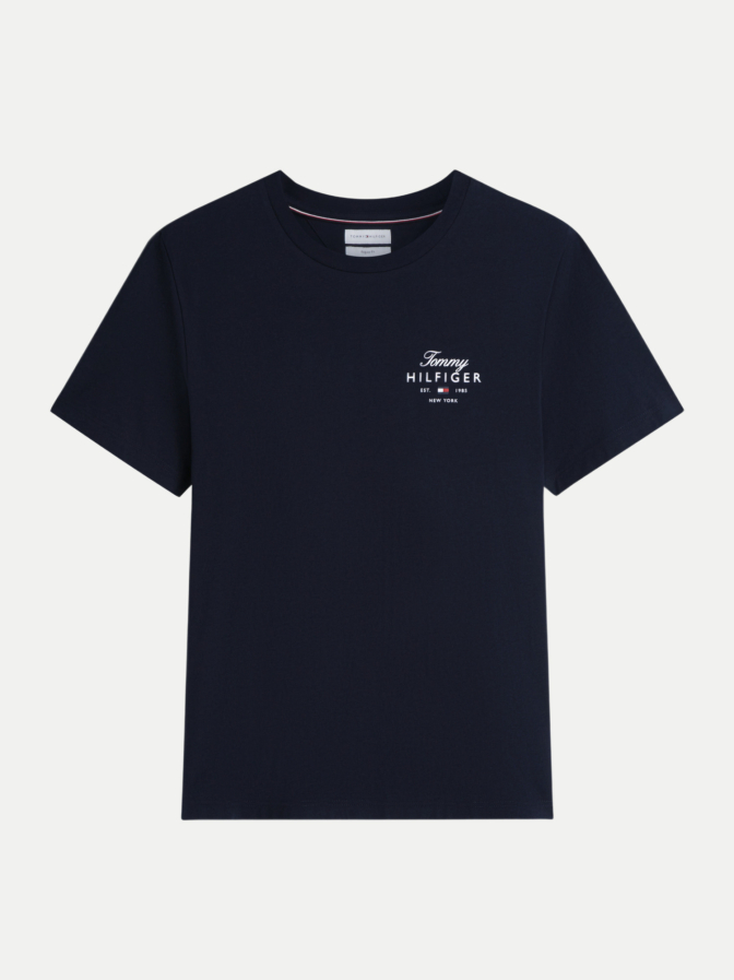 Tommy Hilfiger T-Shirt mit Logo-Print bei Robert Ley
