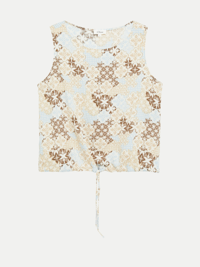 s.Oliver RED LABEL Ärmellose Bluse bei Robert Ley