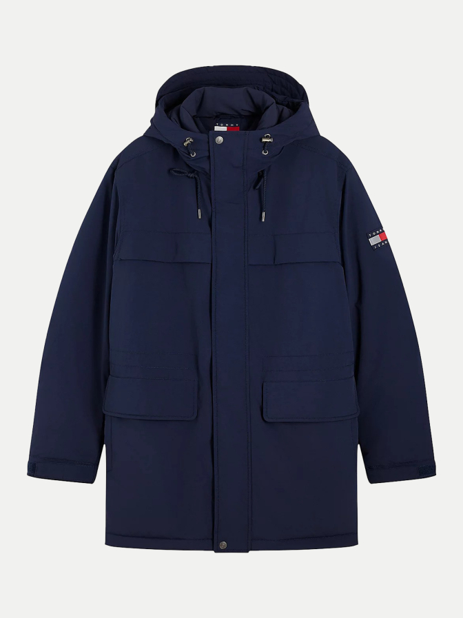 Tommy Jeans Wasserabweisender Parka mit Kapuze bei Robert Ley
