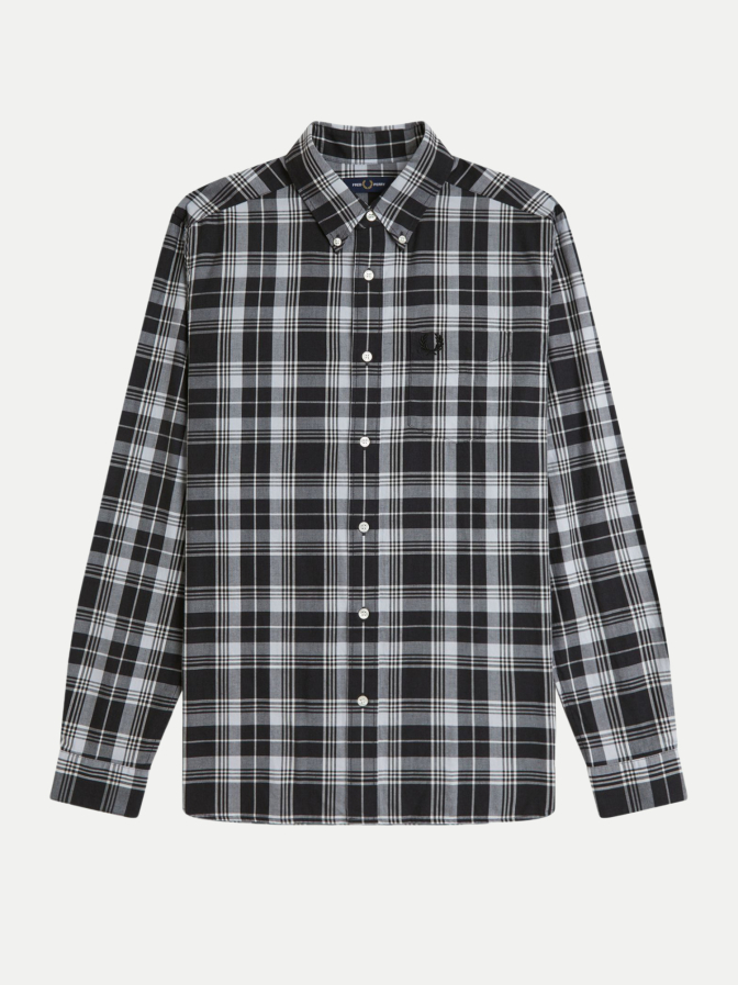 Fred Perry Gebürstetes Hemd mit Schottenkaro bei Robert Ley