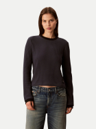 Calvin Klein Jeans Langarmshirt LS WAFFLE VEK-BLUE bei Robert Ley