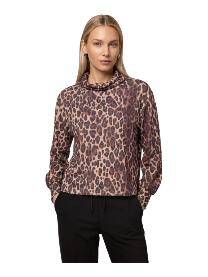 Monari Pullover mit Leomuster bei Robert Ley