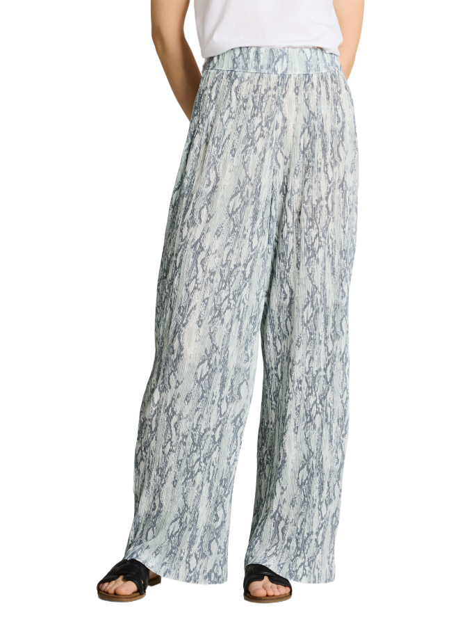 Tom Tailor Denim Wide- Leg Hose mit Schlangenprint bei Robert Ley