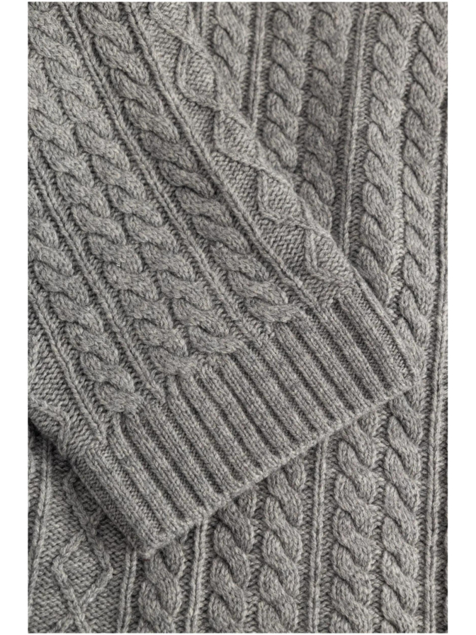 Windsor Women Zopfstrickjacke aus Woll-Yak-Mix bei Robert Ley