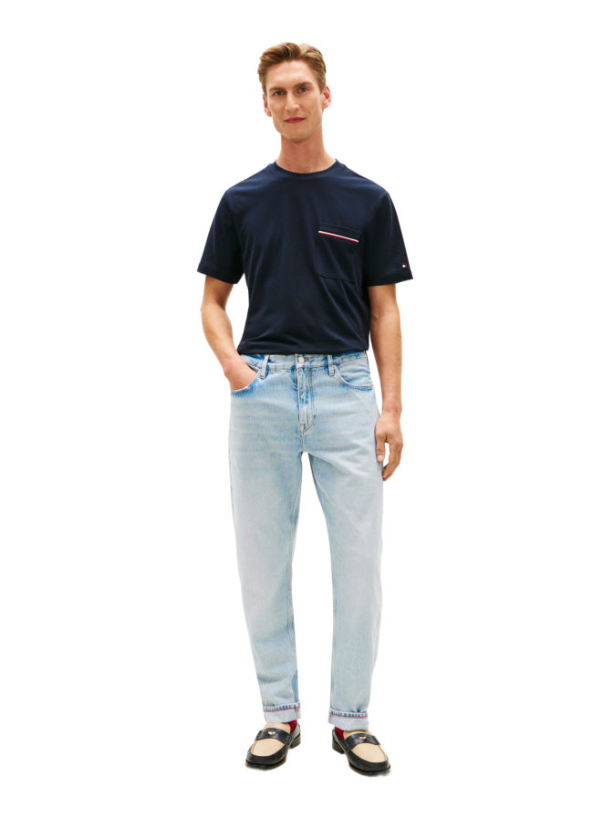 Tommy Hilfiger T-Shirt aus Piqué-Jersey bei Robert Ley