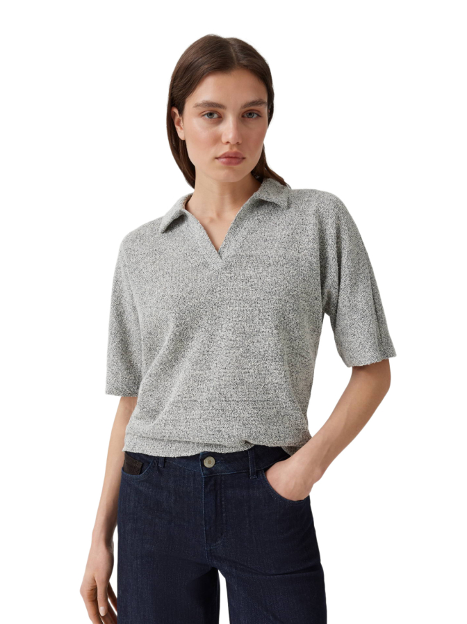 Opus Strick- Poloshirt Somari bei Robert Ley