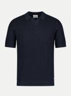 Roy Robson Polo-Pullover mit 1/2 Arm A401-DARK BLUE bei Robert Ley