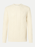 JOOP! JEANS Pullover mit Zopfmuster 107-Natural 107 bei Robert Ley