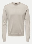 Only & Sons Pullover ONSWYLER 261395-Silver Lining bei Robert Ley