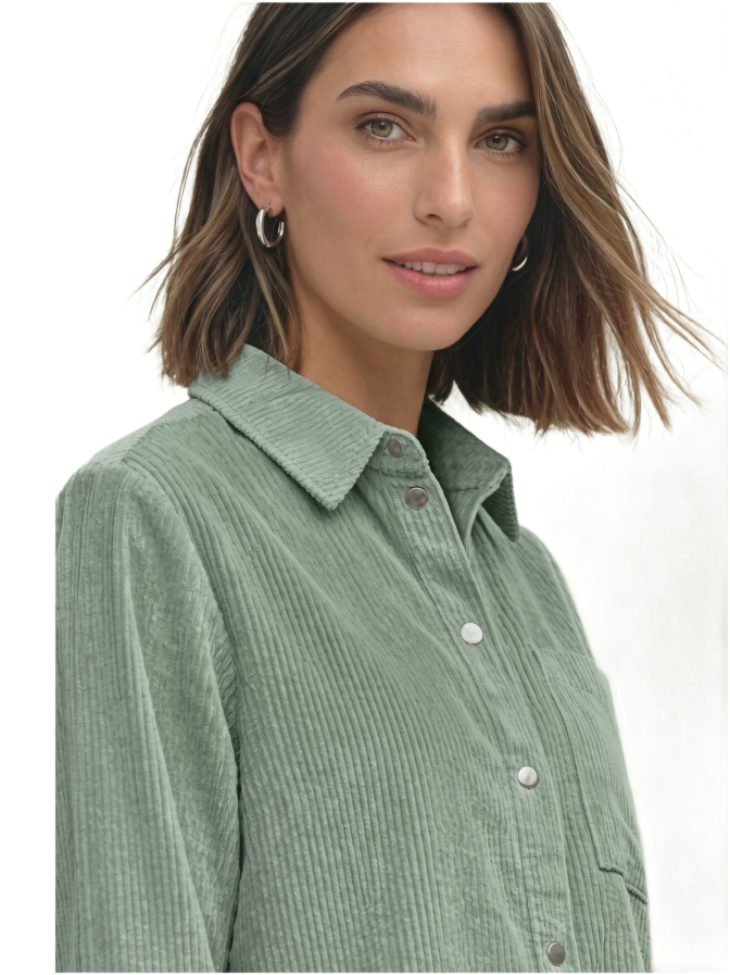 Street One Langarm Cordbluse bei Robert Ley