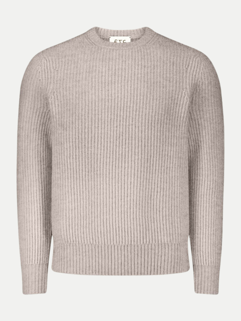FTC Cashmere Kaschmir-Pullover gerippt bei Robert Ley