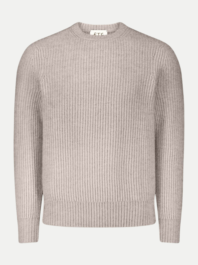 FTC Cashmere Kaschmir-Pullover gerippt bei Robert Ley