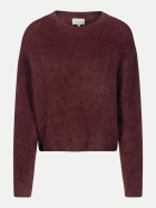 Herrlicher Strickpullover Adelane mit Mohair-Mix 24-bordeaux bei Robert Ley