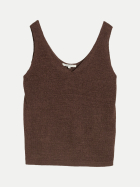 Tom Tailor Denim Gestricktes Top 40514-cool dark brown bei Robert Ley