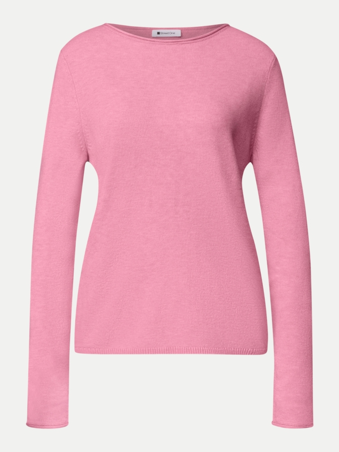 Street One Pullover mit Rollkanten bei Robert Ley