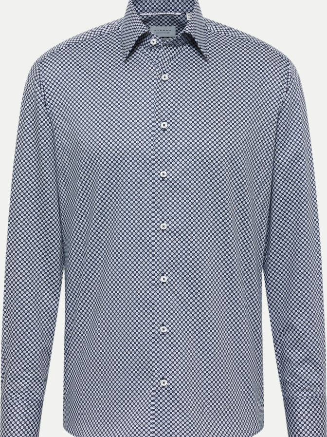 Eterna Slim-Fit Hemd mit Muster bei Robert Ley