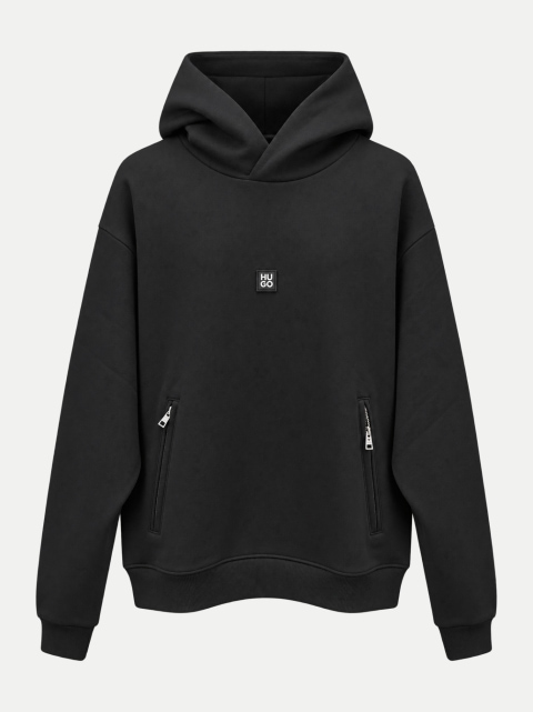 HUGO Hoodie Deryhood mit Logo-Patch bei Robert Ley