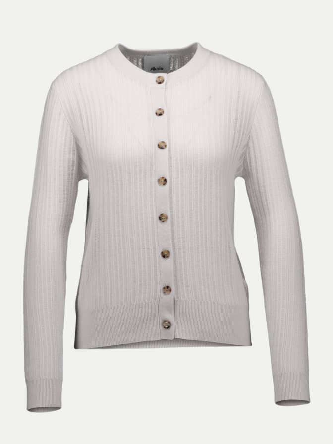 ALLUDE Rundhals Cardigan bei Robert Ley