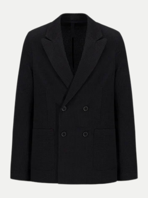 Harris Wharf London 2-reihiger Blazer aus Seersucker bei Robert Ley