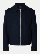 SELECTED HOMME Jacke mit Fly-Away Kragen 186839-Sky Captain bei Robert Ley
