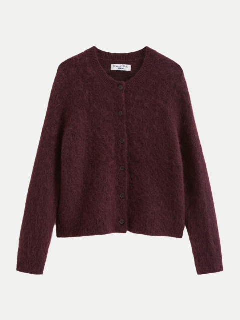 Marc O'Polo DENIM Kuscheliger Cardigan Regular aus Mohair-Schurwolle-Mix bei Robert Ley