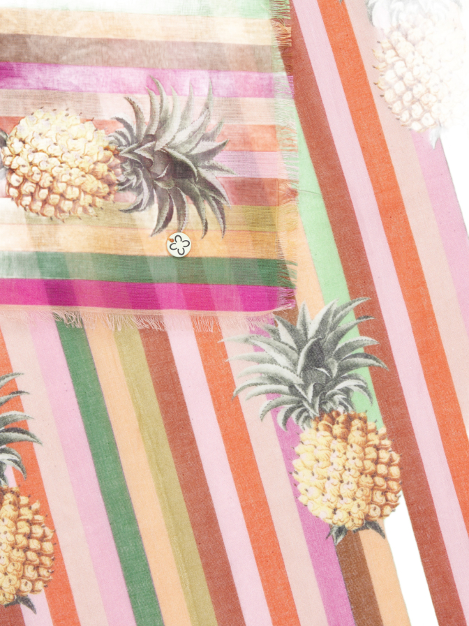 Codello Schal mit Ananas-Print bei Robert Ley