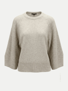 Zero Strickpullover mit Rundhalsausschnitt 7705-Light Beige Melange bei Robert Ley