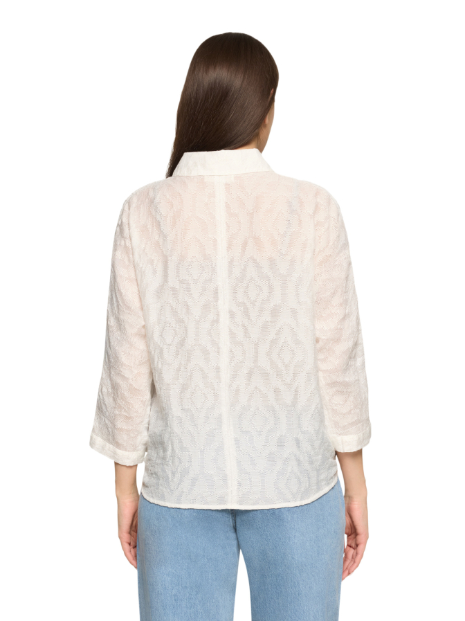 Cartoon Kurzarmbluse mit 3/4 Arm bei Robert Ley