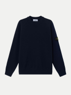 Stone Island Loose-fit Rundhals-Pullover v0020navyblue bei Robert Ley