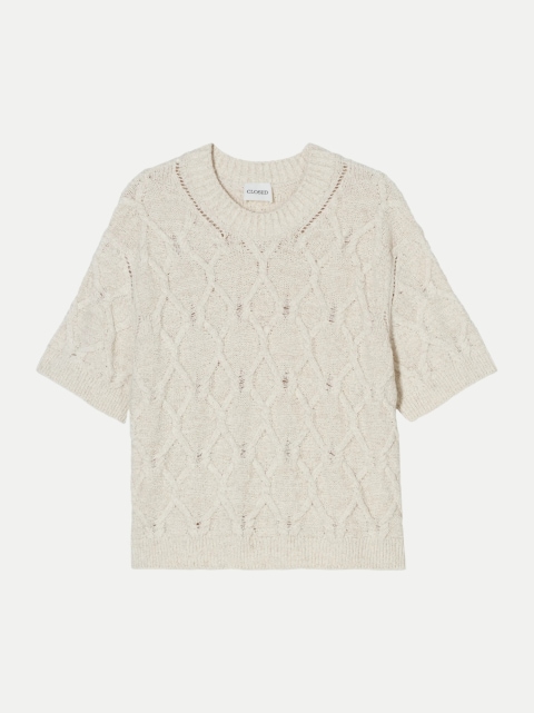 CLOSED Kurzarm-Strickpullover bei Robert Ley