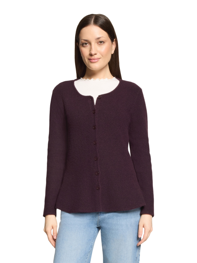 Cartoon Strickjacke Meliert bei Robert Ley