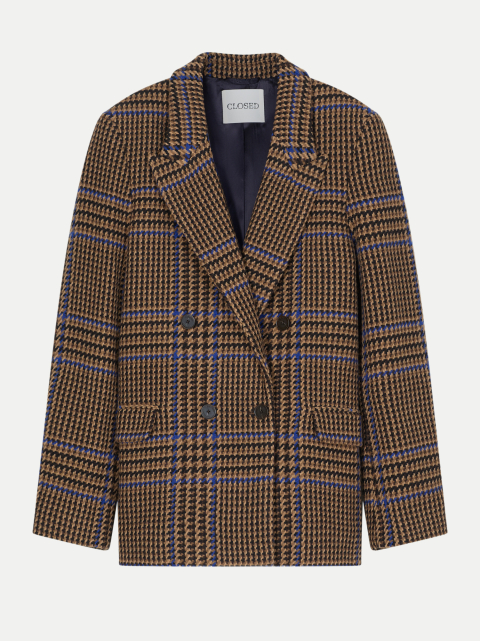 Closed Blazer mit Karomuster bei Robert Ley