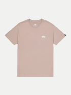 Alpha Industries T-Shirt mit Mini Logo 679-vintage sand bei Robert Ley