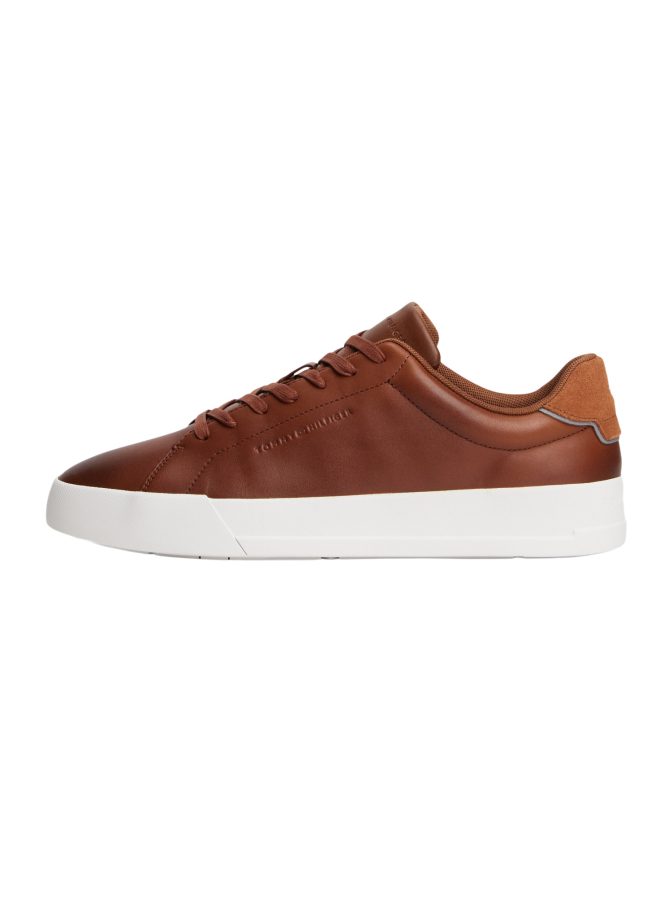 Tommy Hilfiger Court-Sneaker aus Leder mit Prägung bei Robert Ley