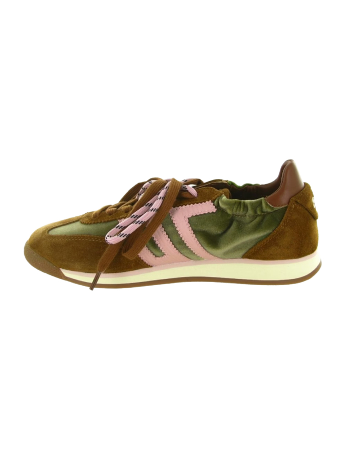 Back 70 Sneaker Rocket Velvet it Green Nude bei Robert Ley