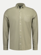 NZA New Zealand Auckland Baumwollstretchhemd 1745-FADED ARMY bei Robert Ley