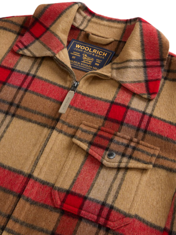 WOOLRICH Hemdjacke aus Woll-Mix bei Robert Ley