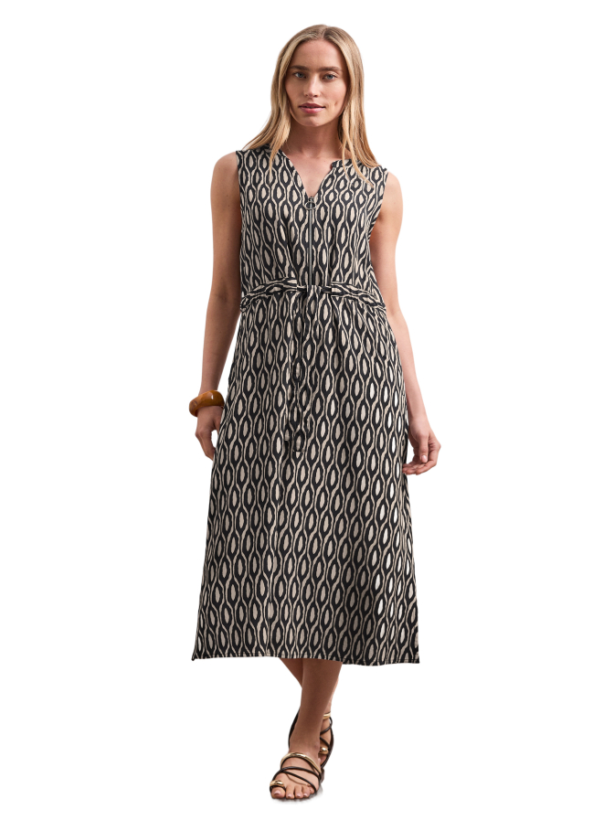 Street One Midi-Kleid mit Split Neck bei Robert Ley