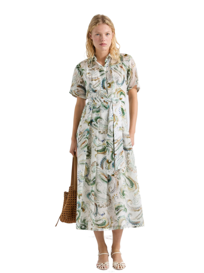 Marella Hemdblusenkleid MLLGALLI mit Seidenanteil bei Robert Ley
