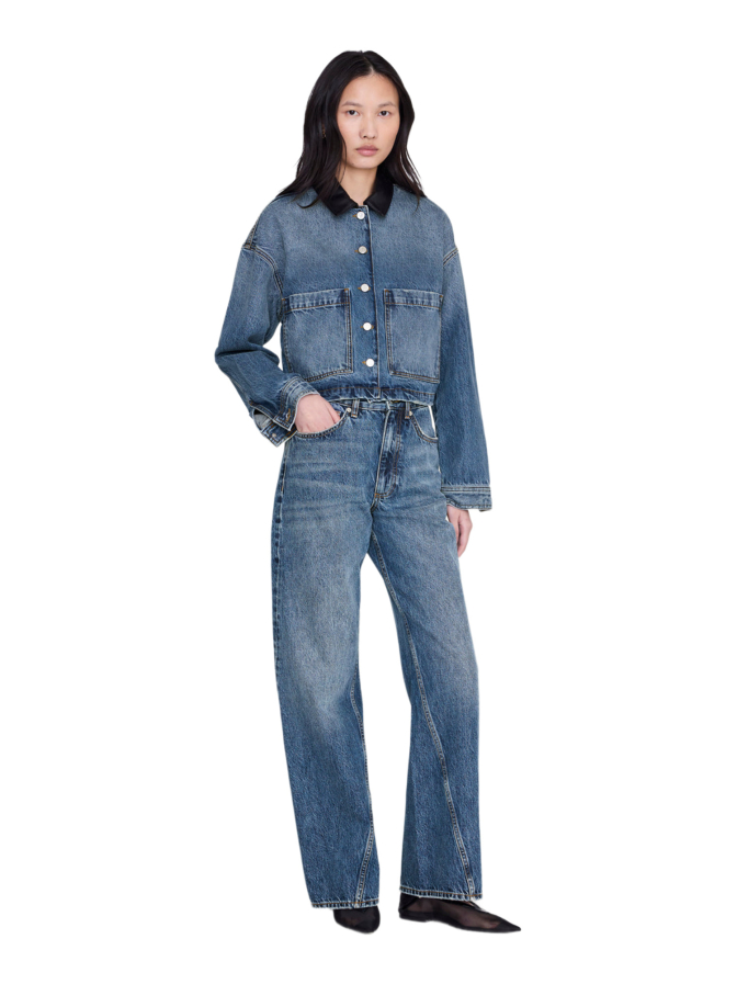 Anine Bing Jeans-Jacke Yuma bei Robert Ley