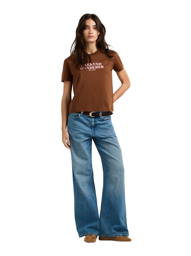 Pepe Jeans T-Shirt CARLA mit Schriftzug bei Robert Ley