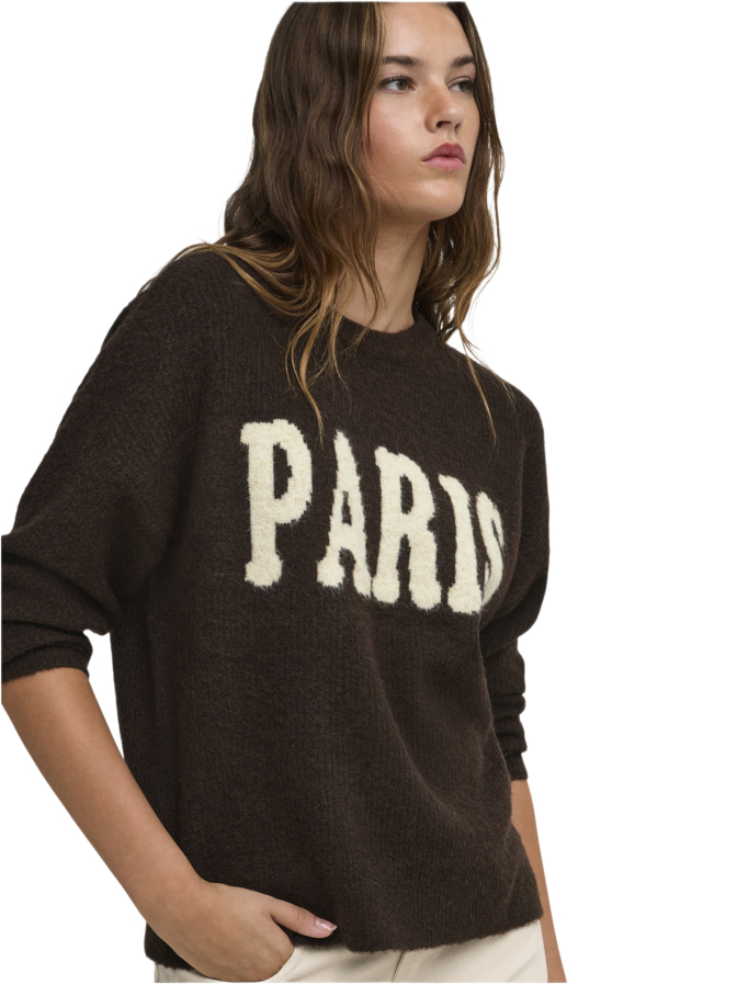 Only Pullover Jerico mit Schriftzug bei Robert Ley