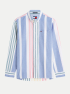 Tommy Jeans Oxfordhemd mit Streifenmuster YBL-WHITE bei Robert Ley