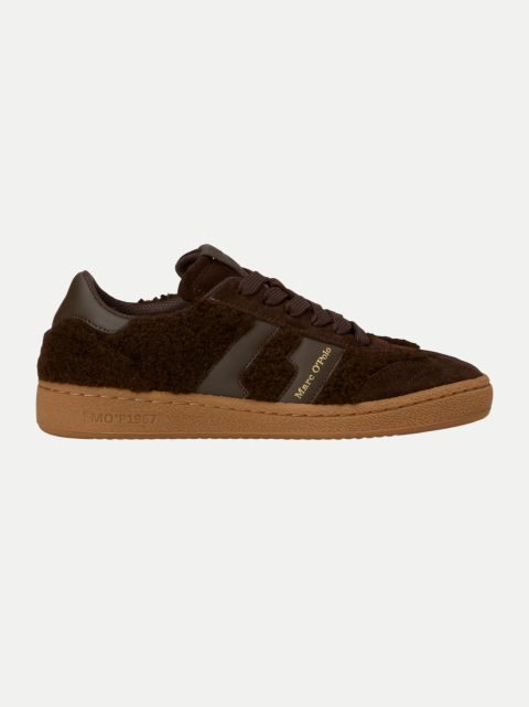 Marc O'Polo Sneakers aus Leder und Teddyfell bei Robert Ley