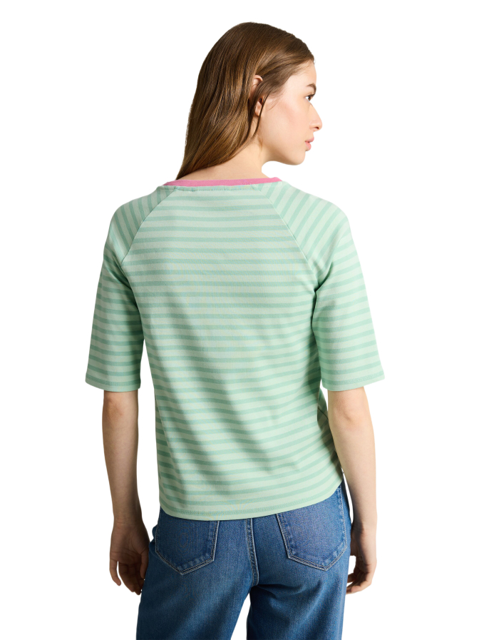 Tom Tailor Denim T-Shirt mit Streifenmuster bei Robert Ley