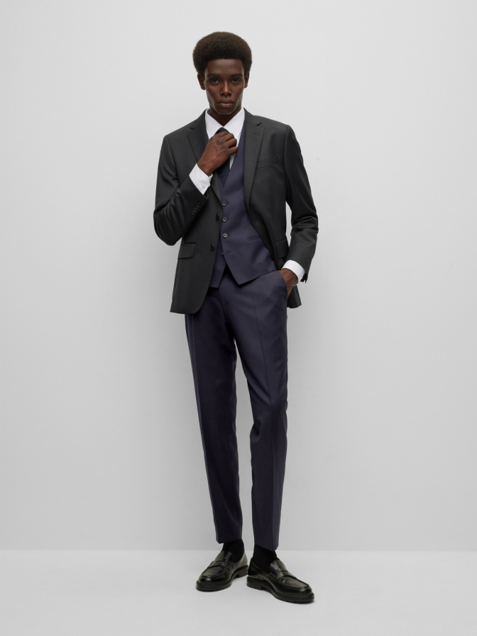BOSS Black Slim-Fit Weste bei Robert Ley