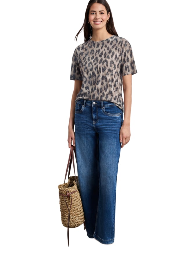 Street One Jerseyshirt mit Allover-Print bei Robert Ley