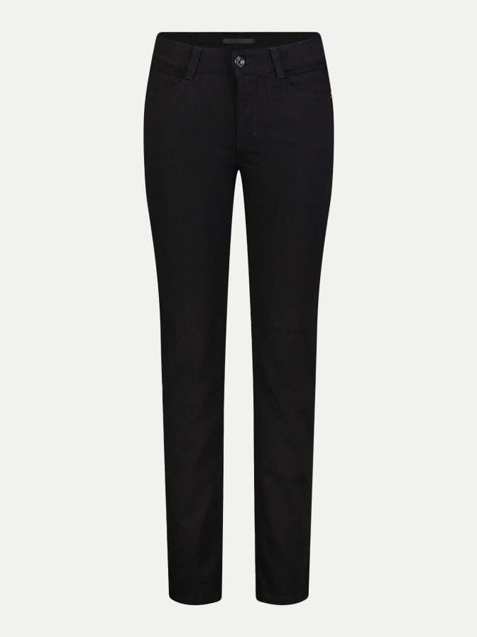 Mac Straight Fit Jeans mit Label-Patch bei Robert Ley