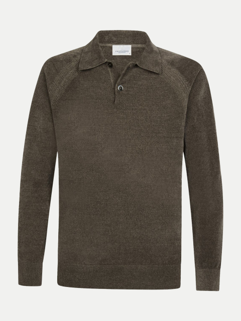 PROFUOMO Pullover mit Polokragen bei Robert Ley